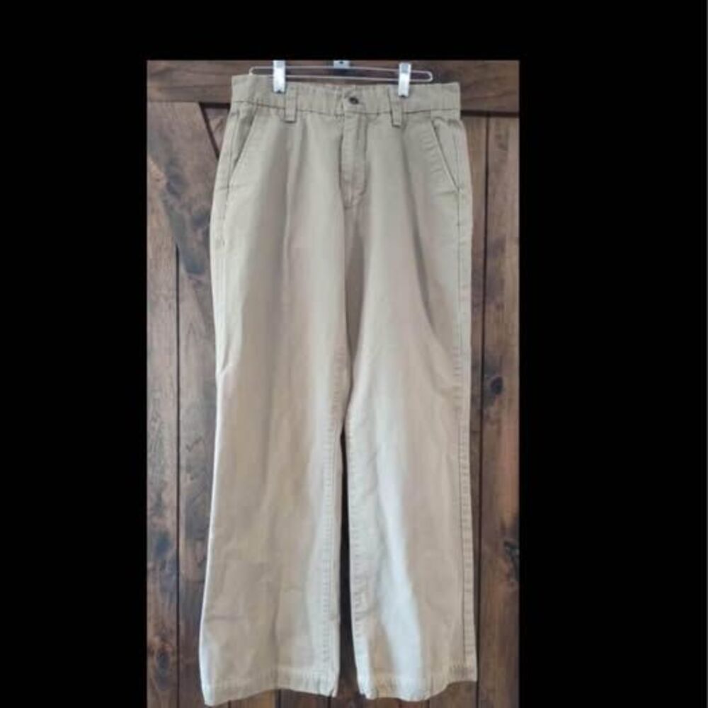 30/32 Banana Republic Mens Brown Khaki Pants 11”=rise C2986